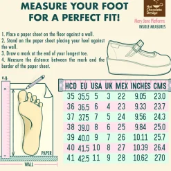 Chocolaticas® Thank You Music Women's Mary Jane Platform Discount