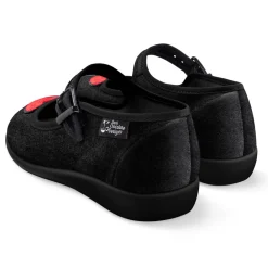 Chocolaticas® Velvet Heart Women's Mary Jane Flat Online