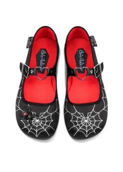 Chocolaticas® Widow Heart Women's Mary Jane Flat Discount