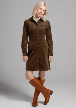 ModCloth Choosing My Adventure Shirtdress Brown Discount