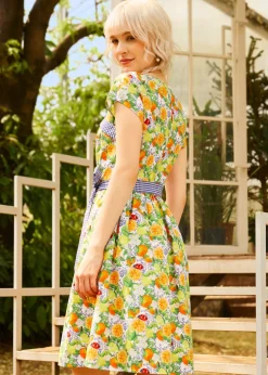 BTC Citrus Serenade Dress Citrus Print Sale
