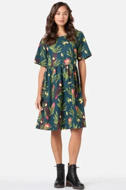 Cockatoo Smock Dress Hot