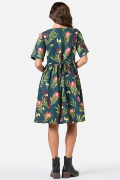 Cockatoo Smock Dress Hot
