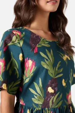 Cockatoo Smock Dress Hot