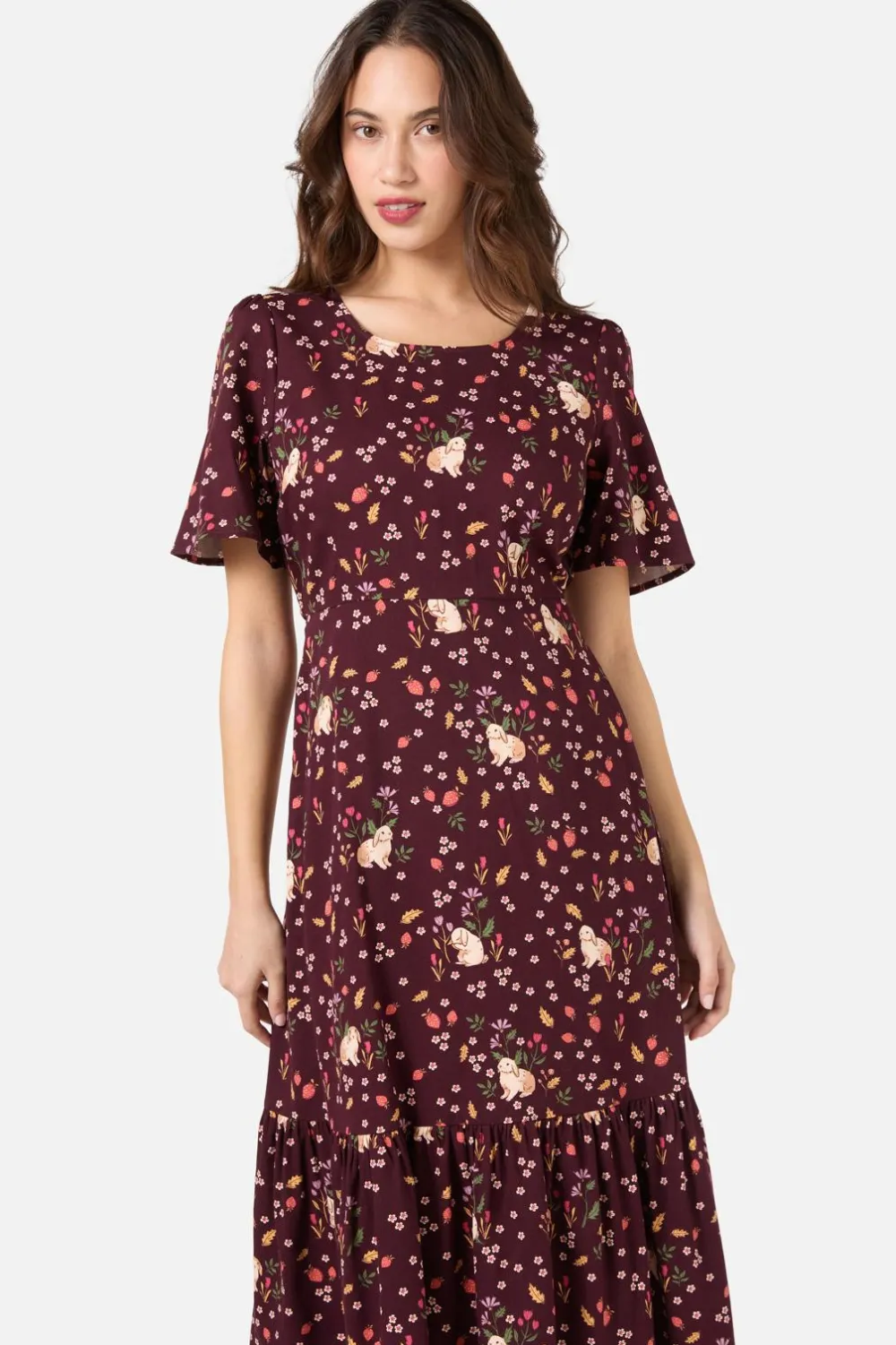 Coco Rabbit Midi Dress Hot