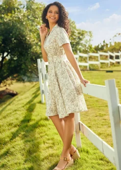 BTC Countryside Serenade Casual Dress Alabaster Art Sale