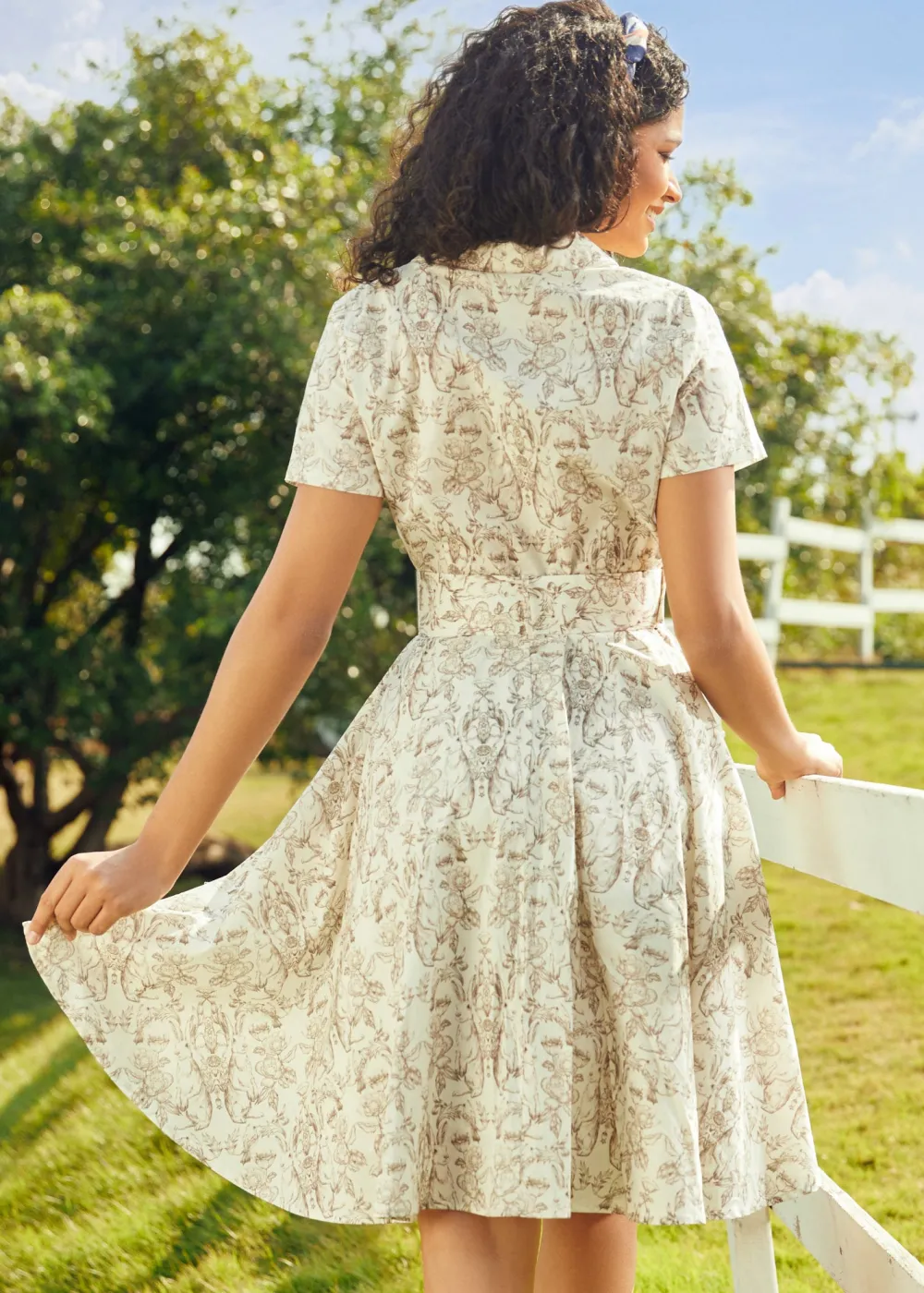 BTC Countryside Serenade Casual Dress Alabaster Art Sale