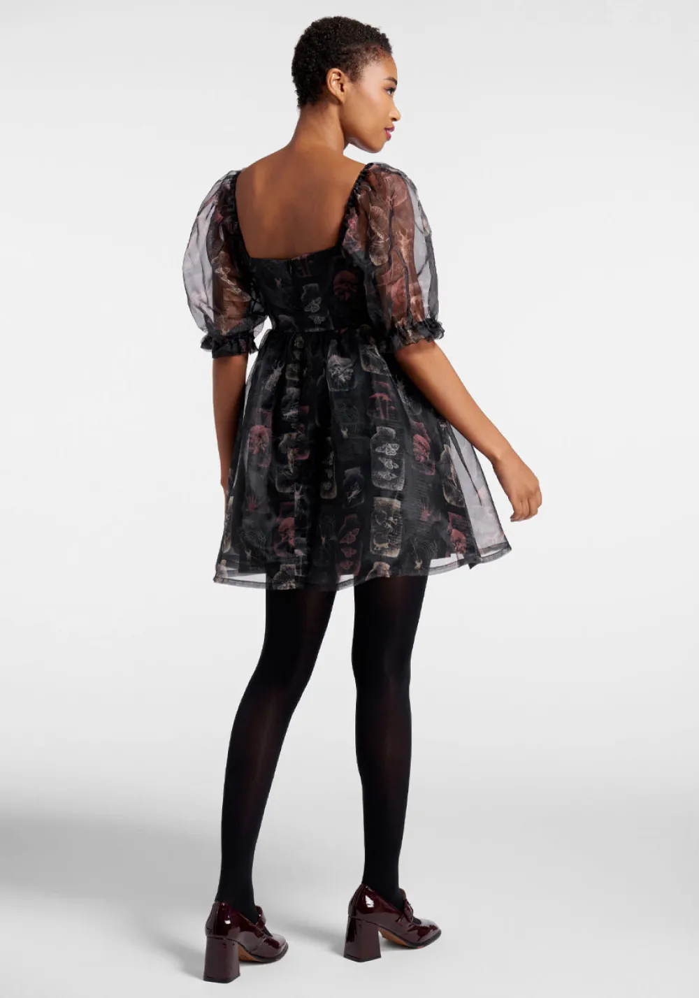 Black Friday Creepy Collections Mini Dress Black Outlet
