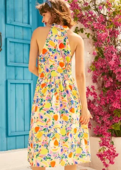 Cutaway Shirt Fit & Flare Dress Fruit Outlet