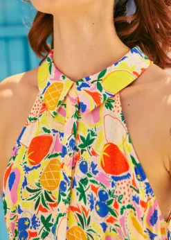 Cutaway Shirt Fit & Flare Dress Fruit Outlet