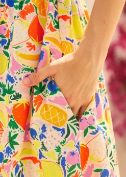 Cutaway Shirt Fit & Flare Dress Fruit Outlet