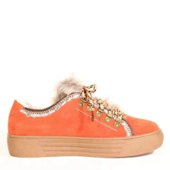 Cyclone Suede Shearling Sneakers Outlet