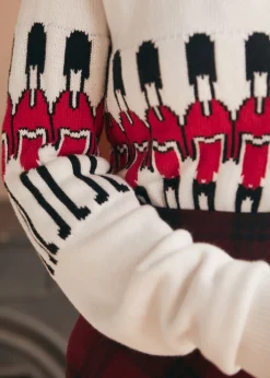 Darling of the Decades Boatneck Pullover Bone China Best