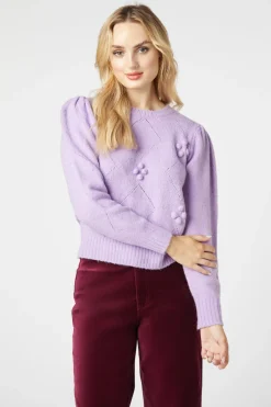 Dangerfield US Dianna Knit Sweater Hot