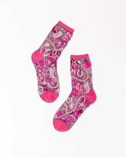 Disco Barbie Black Sheer Crew Sock Best