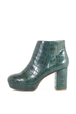 Disco Platform Booties Sale