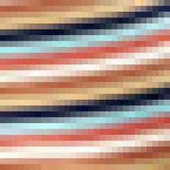 Doo-Wop Dazzler Scoopneck Tee Shagadelic Stripe Clearance