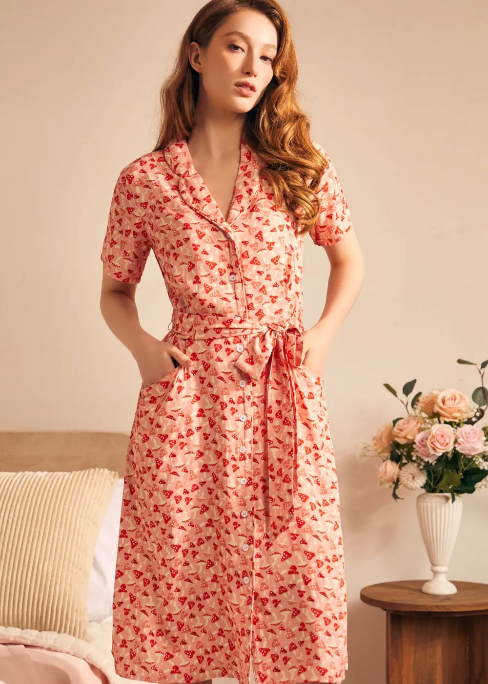 Dreamy Daze Everyday Dress Peach Kiss New