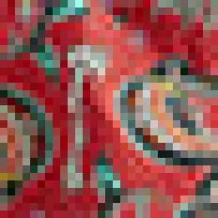 Drive In Delight Fit & Flare Dress Red Tattoo Print Discount