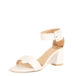 Elyse Faux Leather Sandal Heels Online