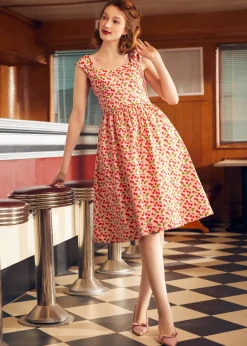 BTC Enchanted Dawn Midi Dress Cinnamon Hush Outlet