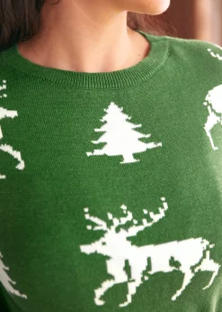 Enchanted Eve Boatneck Sweater Jade Dream Best