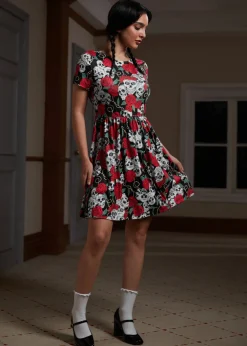 Ensemble Observation Knit Dress Blossom Bone Discount