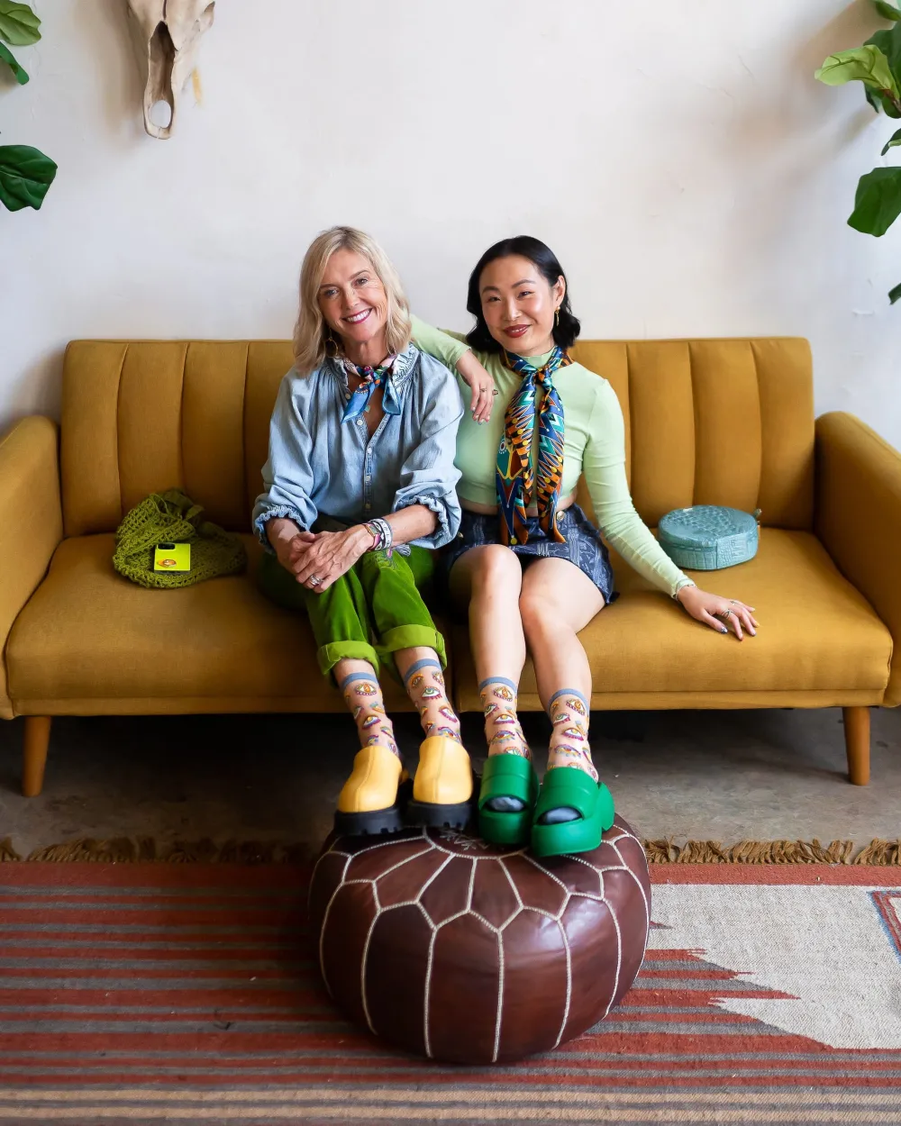 Evil Eye Sheer Crew Sock Outlet