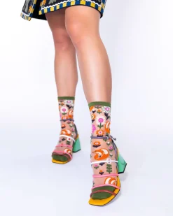 Feeling Foxy Sheer Ankle Sock New