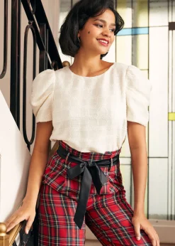 Festive Frolic Bubble Sleeve Crew Pop the Champagne Discount