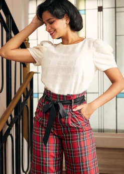 Festive Frolic Bubble Sleeve Crew Pop the Champagne Discount