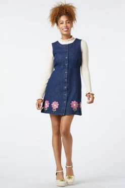 Fiona Embroidered Pinny Clearance