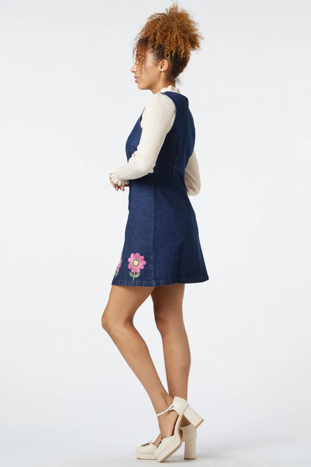 Fiona Embroidered Pinny Clearance