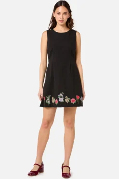 Fleur Embroidered Shift Dress Online