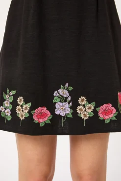 Fleur Embroidered Shift Dress Online