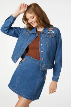 Flora Embroidered Jacket Discount