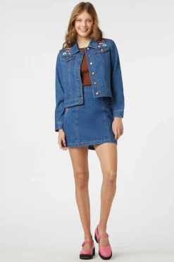 Flora Embroidered Jacket Discount