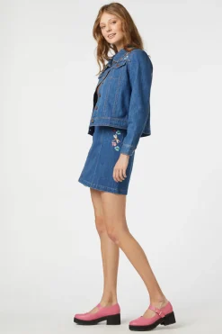 Flora Embroidered Jacket Discount