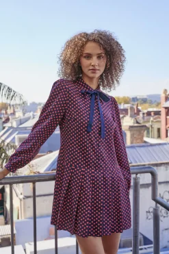 Flora Geo Shirt Dress Clearance