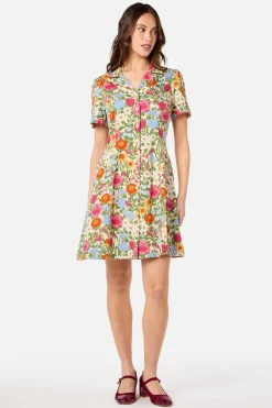 Floral Field Shirt Dress Outlet