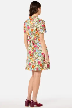 Floral Field Shirt Dress Outlet