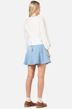 Flower Child Embroidered Top Hot