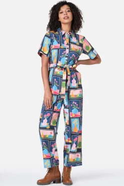 Flower Vases Jumpsuit Sale