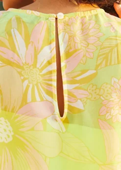 ModCloth Fluttering Outta Sight Blouse Harlow Floral