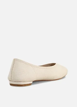 Flyer Knit Fabric Flats New