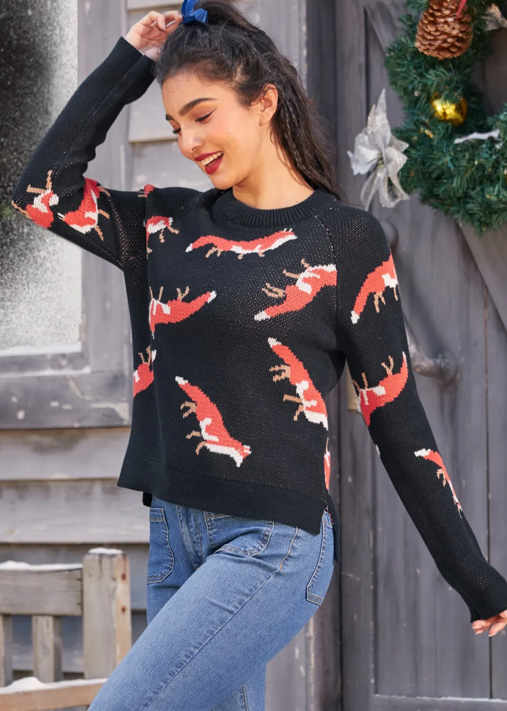 BTC Full of Nostalgia Crewneck Pullover Twilight Marina New