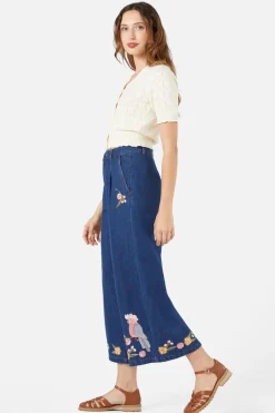 Galah Embroidered Culotte Outlet