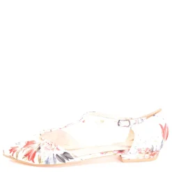 Garden Gingham T-Strap Flats Discount