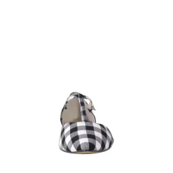 Garden Gingham T-Strap Flats Discount