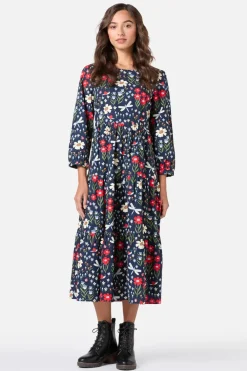 Garden Life Midi Dress New